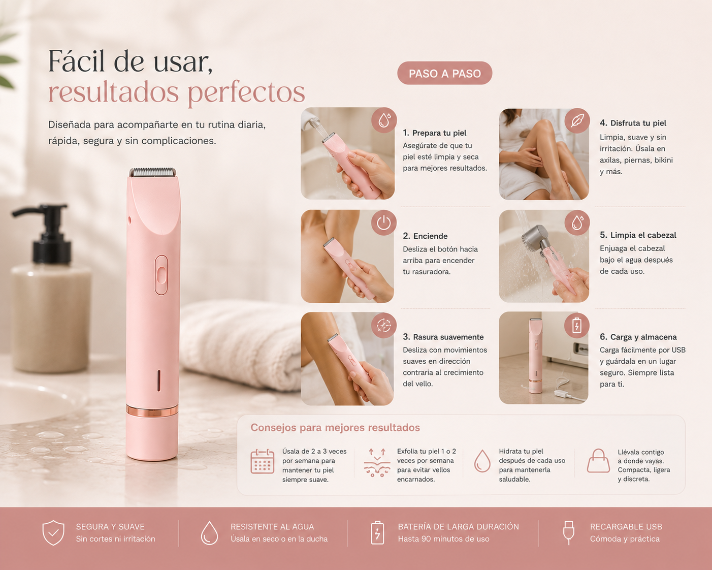 Velvet Go — Diseñada para ti. Lista para todo.