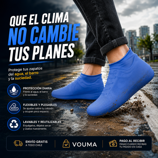 DryStep™ — Cubrezapatos Impermeables Antideslizantes