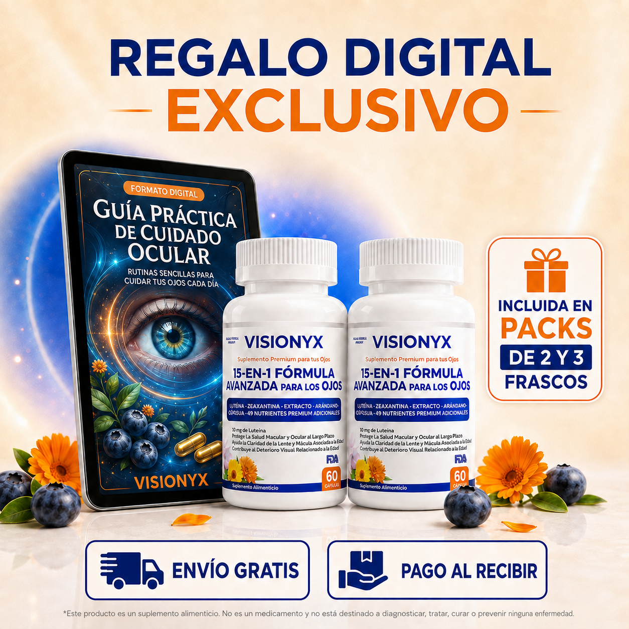 Visionyx™ – Fórmula Avanzada para el Cuidado de tus Ojos