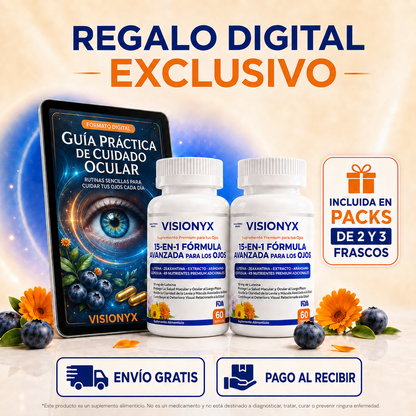 Visionyx™ – Fórmula Avanzada para el Cuidado de tus Ojos