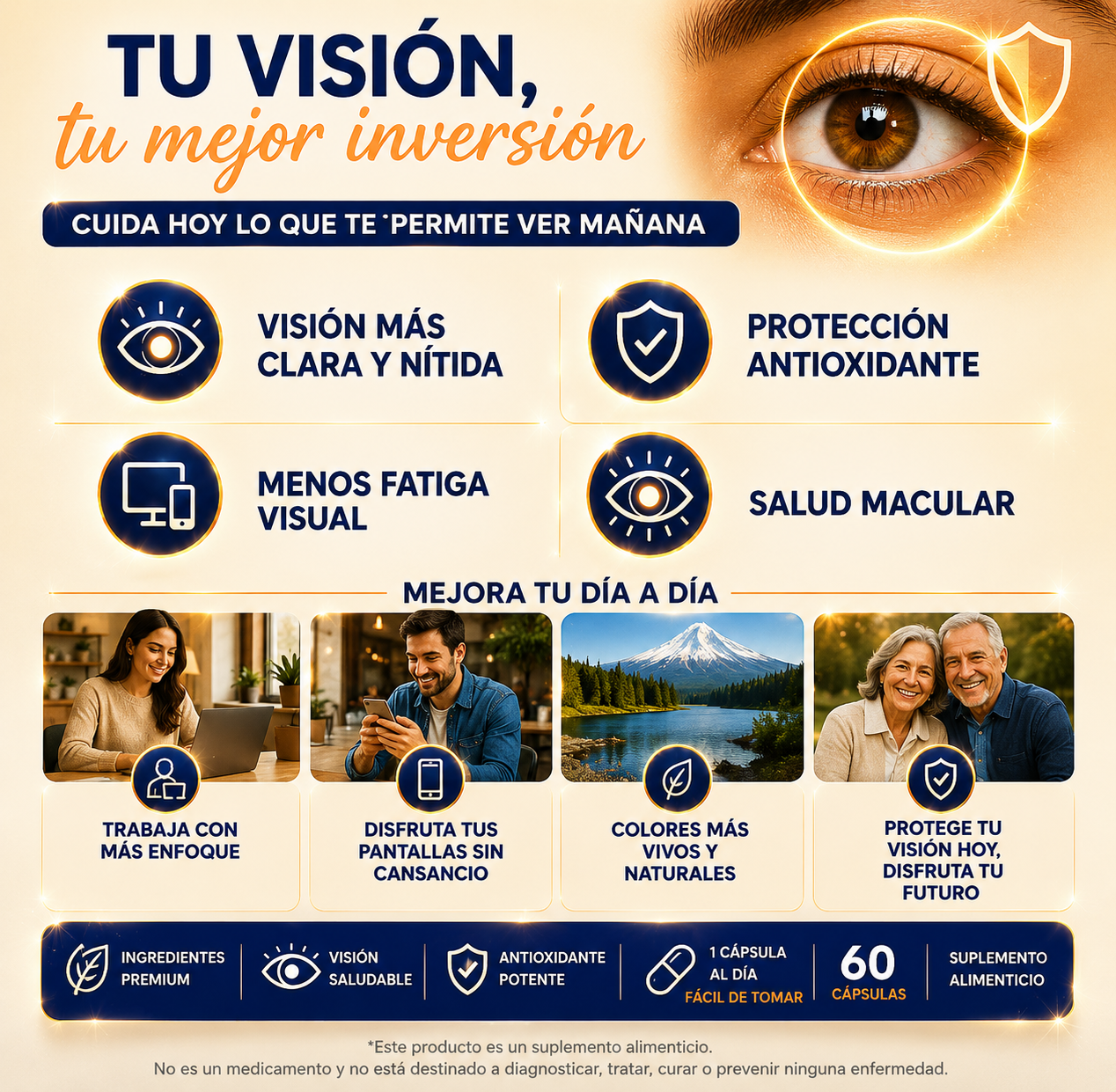 Visionyx™ – Fórmula Avanzada para el Cuidado de tus Ojos